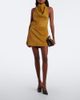 Retrofete Retrofête Zoriel draped open-back suede minidress - 2