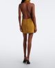 Retrofete Retrofête Zoriel draped open-back suede minidress - 5