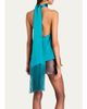 Retrofête Martina Satin Halter Top - 3