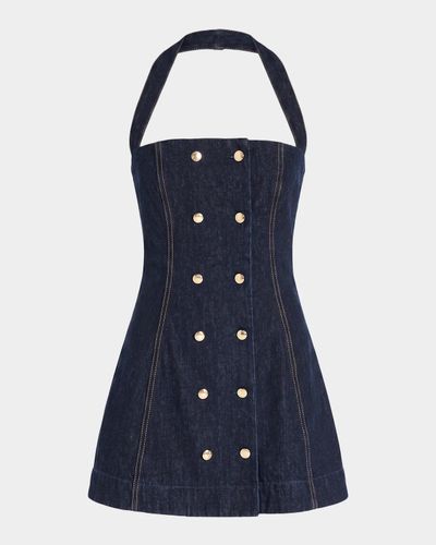 Retrofête Miramar Denim Mini Dress