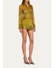 Retrofête Quilly Embellished Mini Skirt - 2
