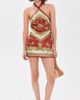 Retrofête Retrofête Adelaide Mini Dress Rust Paisley - 5