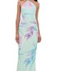 Retrofête Retrofête Anat Floral Maxi Dress Beija Flor Pistachio - 1