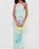 Retrofête Retrofête Anat Floral Maxi Dress Beija Flor Pistachio - 5
