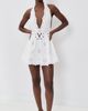 Retrofête Retrofête Beranice Dress Ivory - 5