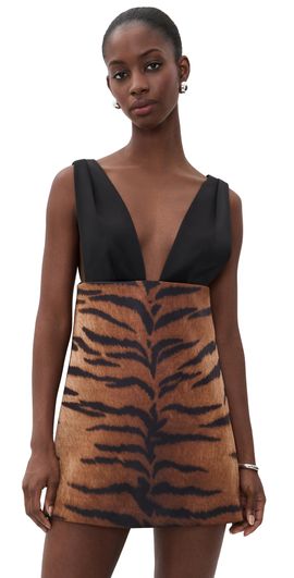 Retrofête Retrofête Culver Dress Golden Tiger