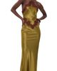 Retrofête Retrofête Everly Dress Basil/Cigar - 1