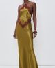 Retrofête Retrofête Everly Dress Basil/Cigar - 2