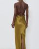 Retrofête Retrofête Everly Dress Basil/Cigar - 3