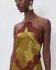 Retrofête Retrofête Everly Dress Basil/Cigar - 5