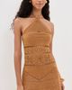 Retrofête Retrofête Florentina Crochet Dress Metallic Rust - 2