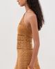 Retrofête Retrofête Florentina Crochet Dress Metallic Rust - 4