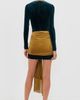 Retrofête Retrofête Jackson Velvet Dress Sarcelle/Ochre - 3
