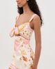 Retrofête Retrofête Margarie Dress Ochre Shell Foulard - 4