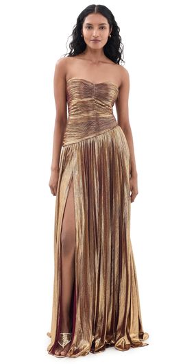 Retrofête Retrofête Saba Dress Golden Port