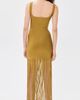 Retrofête Retrofête Saddler Dress Ochre - 3