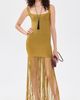 Retrofête Retrofête Saddler Dress Ochre - 5