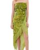 Retrofête Retrofête Statice Velvet Dress Envy Paisley Burnout - 1