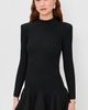 Retrofête Retrofête Sydonie Dress Metallic Black - 2