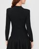 Retrofête Retrofête Sydonie Dress Metallic Black - 3