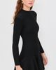 Retrofête Retrofête Sydonie Dress Metallic Black - 4