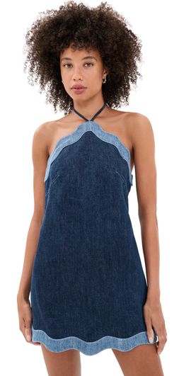 Retrofête Retrofête Tasia Denim Dress Montana Mix