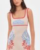 Retrofête Retrofête Valcra Knit Dress Sand Multi - 2
