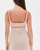 Retrofête Retrofête Valcra Knit Dress Sand Multi - 3