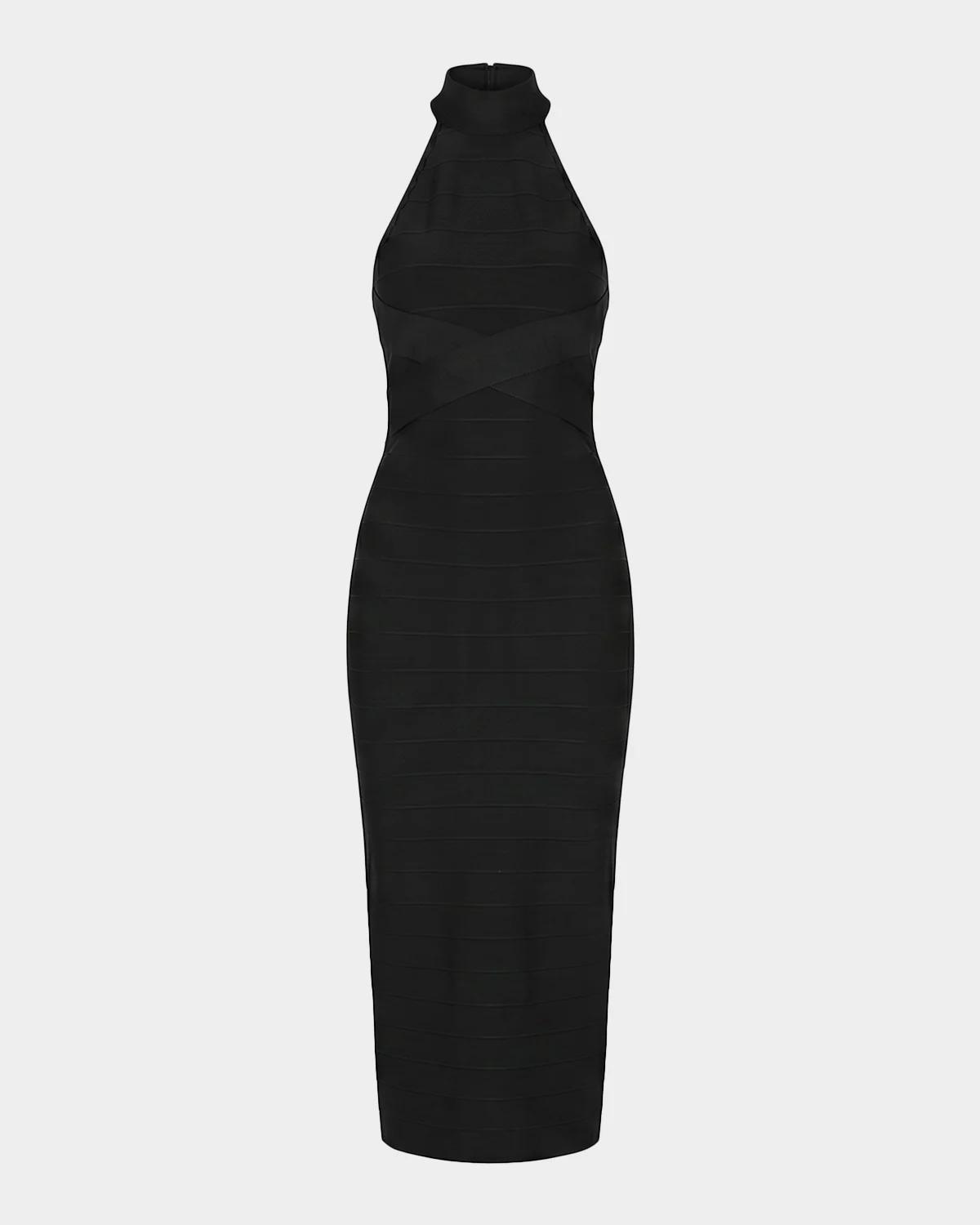 Retrofête Runa Bandage Knit Midi Dress