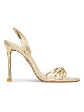 Retrofête Women's Anabel 105MM Leather Slingback Sandals
