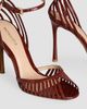 Retrofête Women's Analu Python-Embossed Leather Heel Sandals - 4