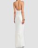 Retrofête Women's Anat Satin Beaded Halter Dress - 3
