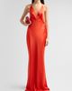 Retrofête Women's Arianell Plunging Satin Maxi Dress - 2