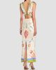 Retrofête Women's Carlotte Seashell-Print Silk Satin Midi Dress - 3