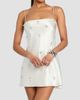 Retrofête Women's Dotty Embellished Satin Mini Dress - 3