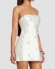 Retrofête Women's Dotty Embellished Satin Mini Dress - 7