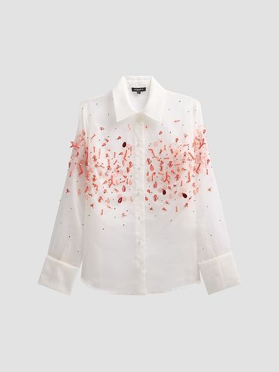 Retrofête Women's Ivee Embroidered Blouse