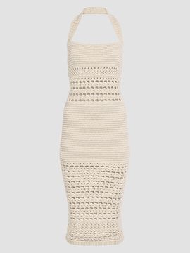 Retrofête Women's Jaycee Crochet Midi Dress