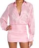 Retrofête Women's Lettiss Mini Shirtdress - 7
