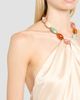 Retrofête Women's Milani Beaded Necklace Halter Top - 5