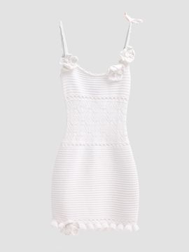 Retrofête Women's Orleane Crochet Mini Dress