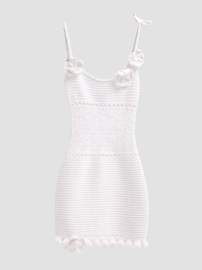 Retrofête Women's Orleane Crochet Mini Dress