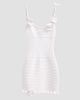 Retrofête Women's Orleane Crochet Mini Dress - 6