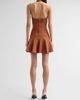 Retrofête Women's Serenna Metallic Knit Halterneck Mini Dress - 3