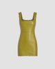 Retrofête Women's Tilde Leather Body-Con Mini Dress - 1