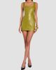 Retrofête Women's Tilde Leather Body-Con Mini Dress - 2