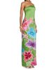 Retrofête Women's Vivi Printed Strapless Maxi Dress - 4