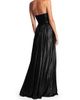 Retrofête Women's Waldorf Lamé Gown - 4
