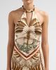Retrofête Women's Zaphira Necklace Halter Top - 5