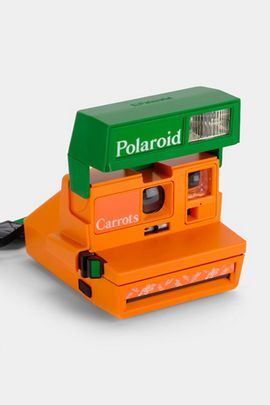 Retrospekt Polaroid Carrots by Anwar Carrots 600 Instant Film Camera by Retrospekt in Orange at Urban Outfitters